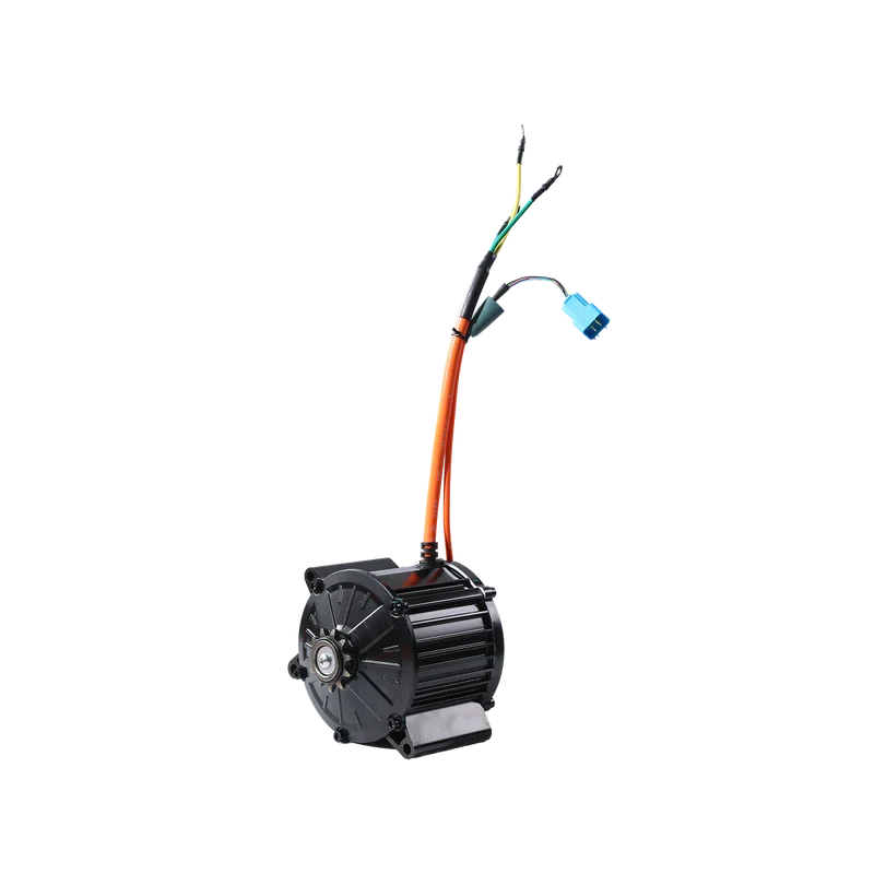 A real electric bike motor presented as the main troubleshooting subject in a workshop hero image
