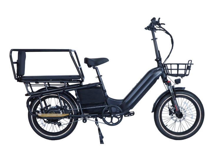A wide winter riding scene introduces the article's approach to planning an e-bike route conservatively in cold weather.