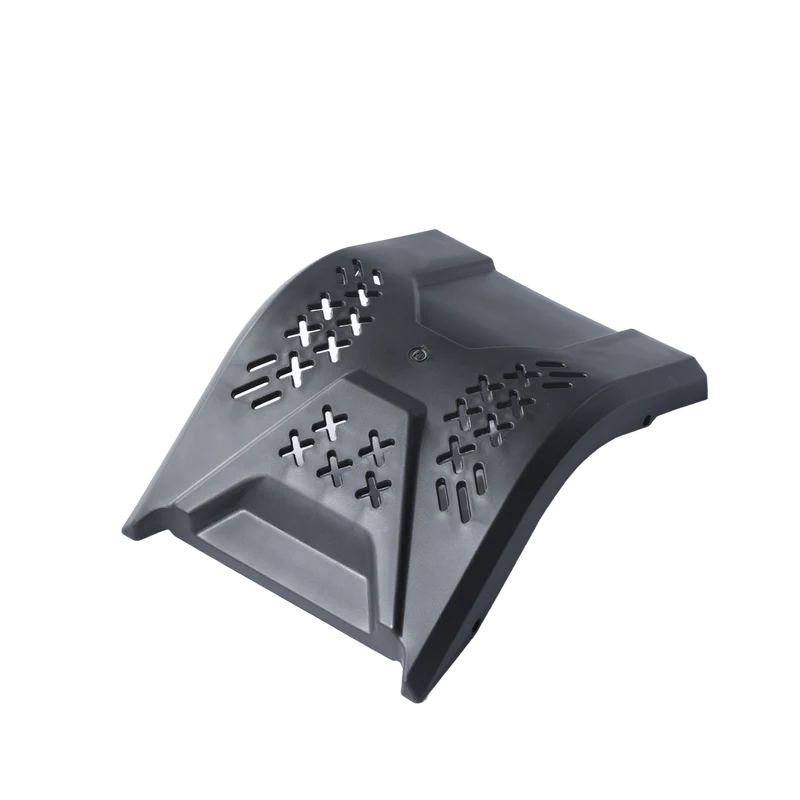 D03 motor protection cover, black ventilated hard shell for electric dirt bike