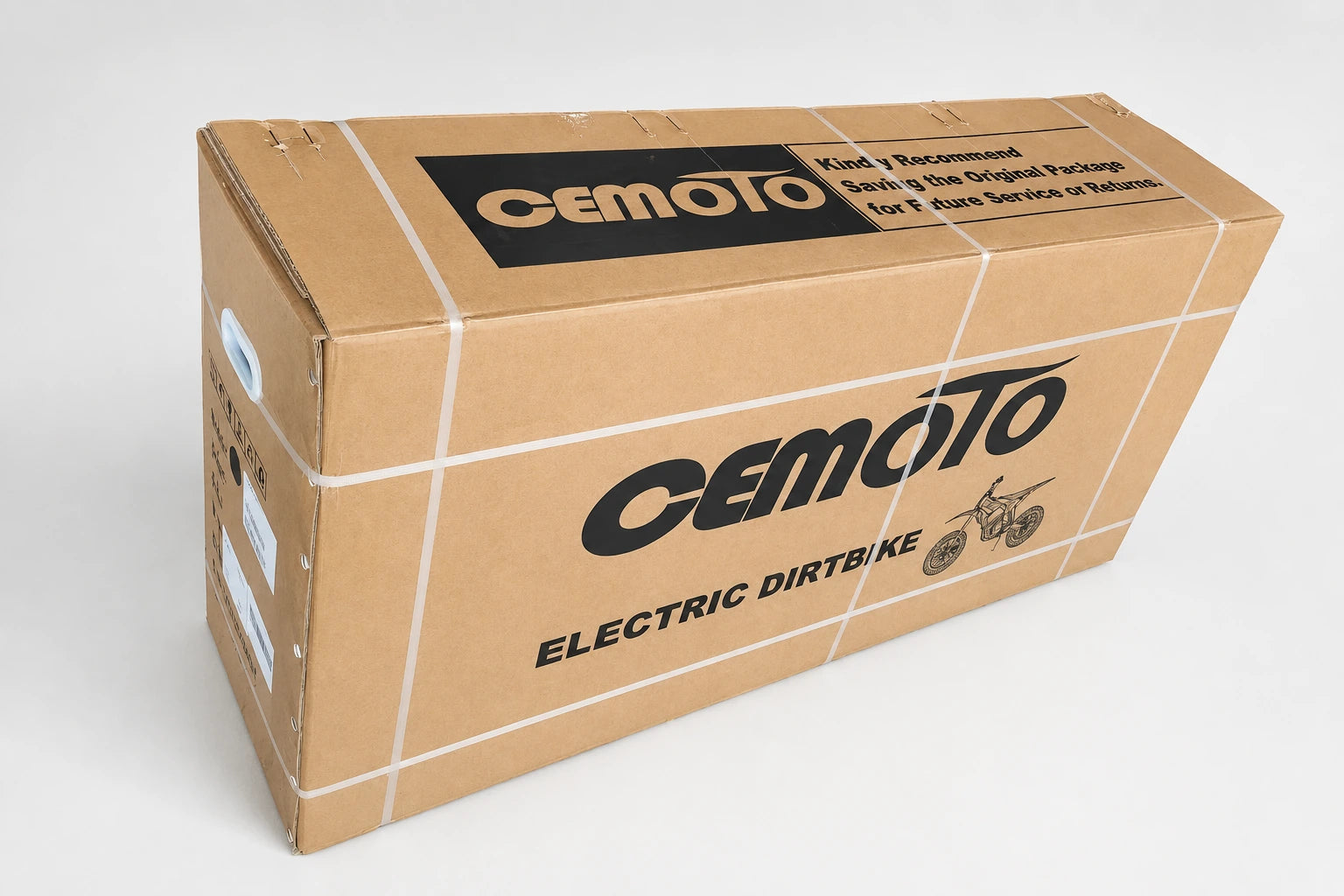 Original shipping carton · 138.9 lb packed