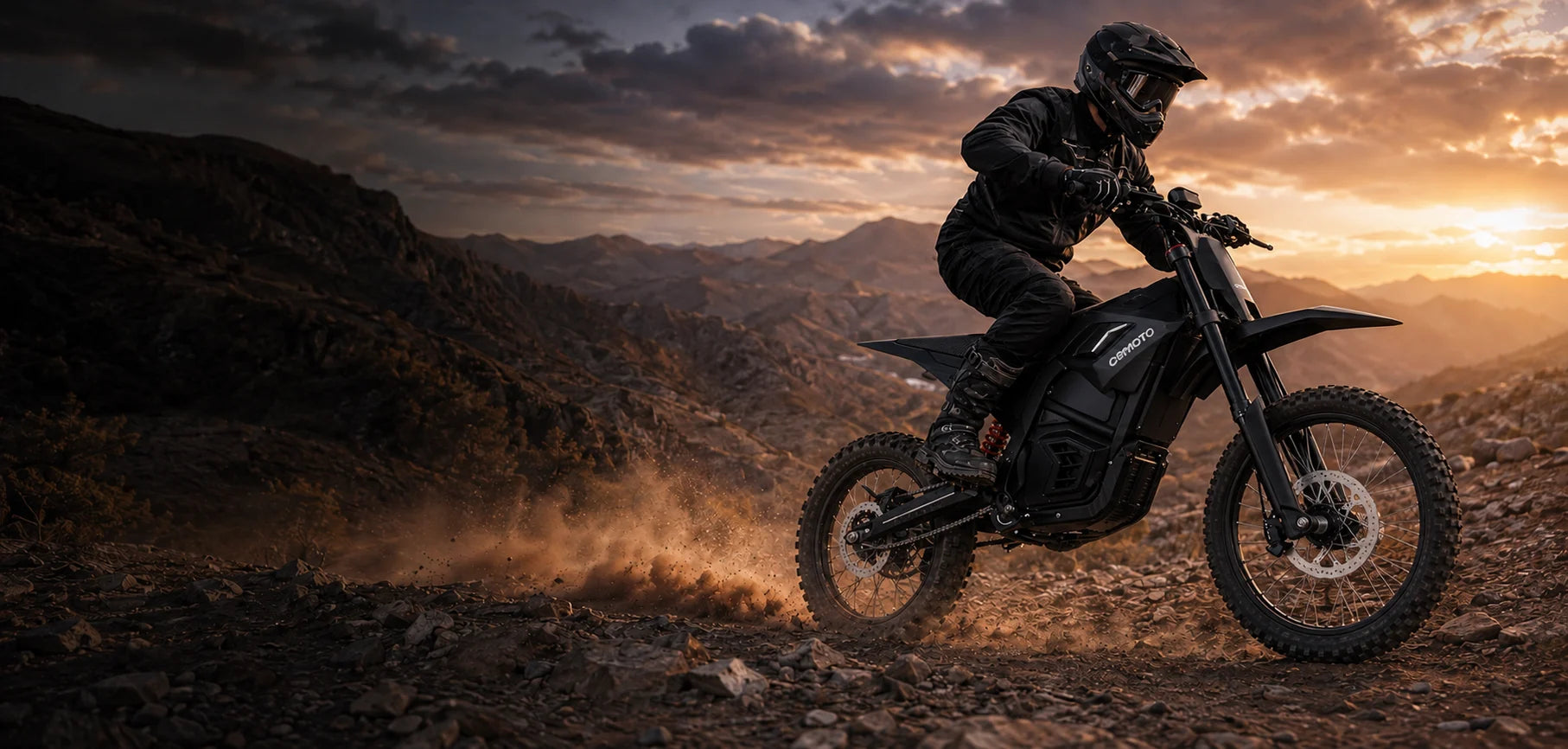CEMOTO D03 Beast on a rugged private trail