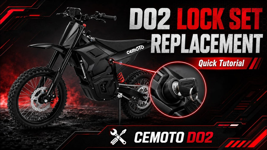 How to change the lock set on the D02